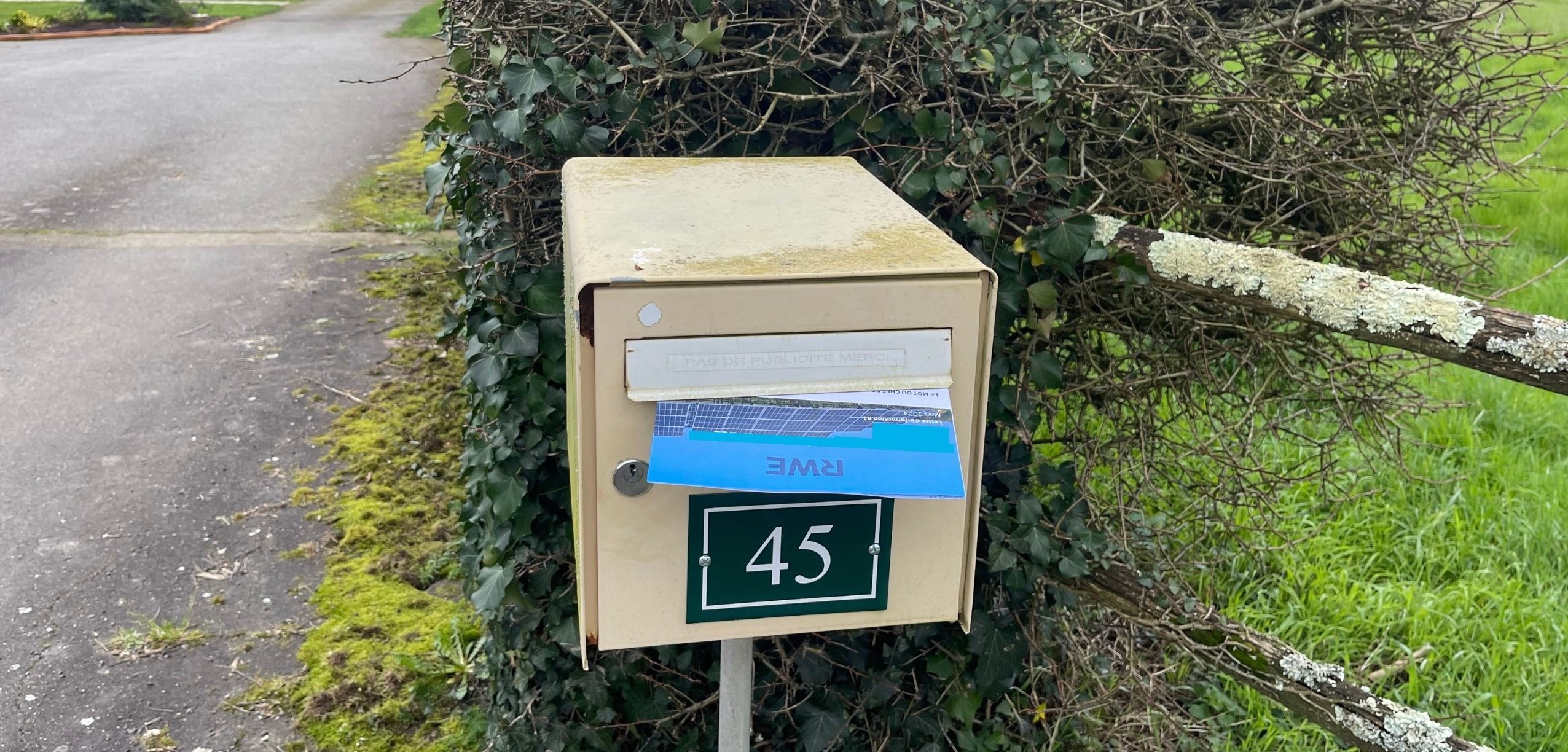 boite aux lettres